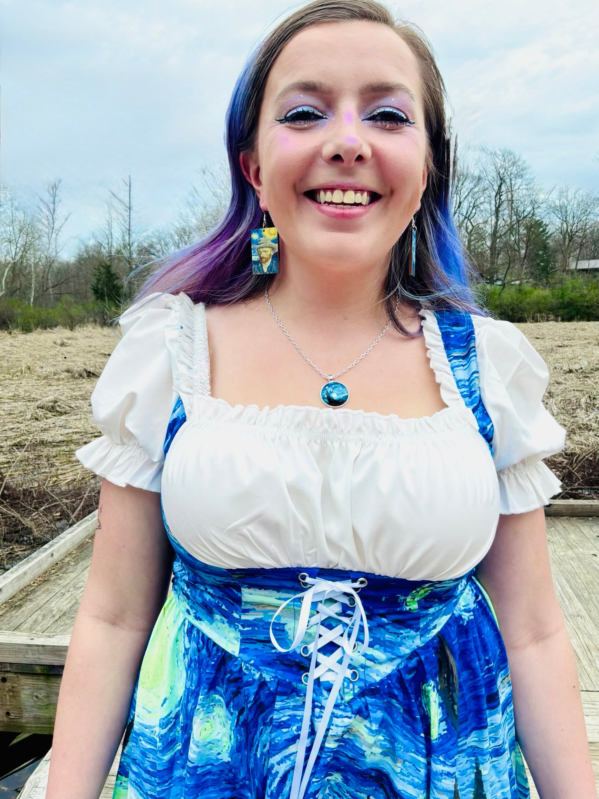 The Lunar Muse Dress